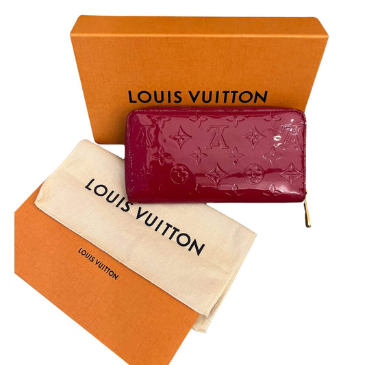 BILLETERA VERNIS ROJA LOUIS VUITTON