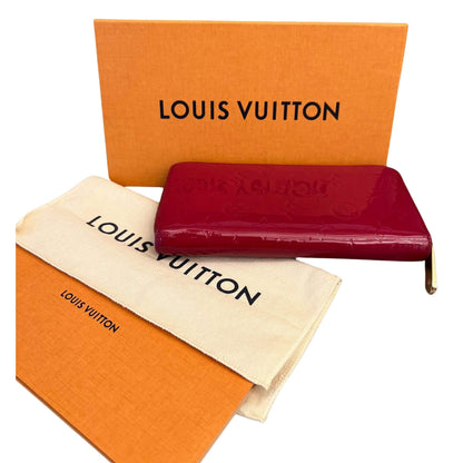 BILLETERA VERNIS ROJA LOUIS VUITTON