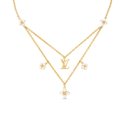 LOUIS VUITTON LV FLORAGRAM NECKLACE