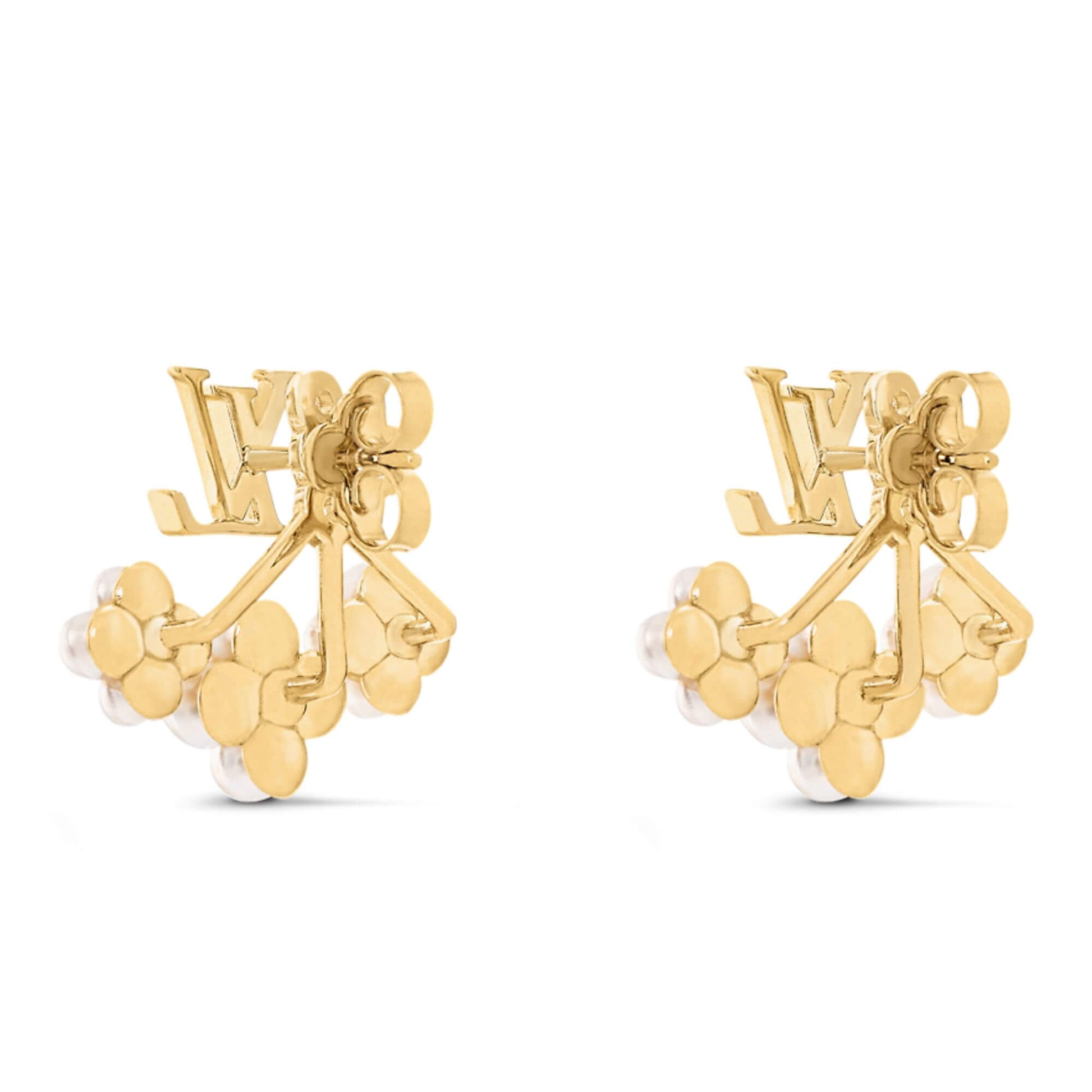 LOUIS VUITTON LV FLORAGRAM EARRINGS - Main Image