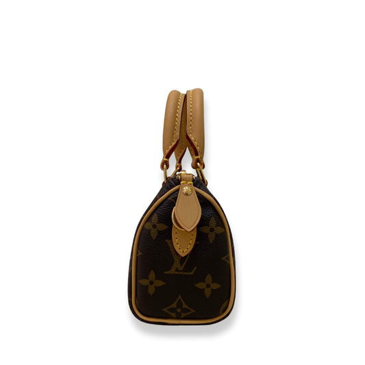 BOLSO LOUIS VUITTON NANO SPEEDY VIVIENNE MONOGRAMA