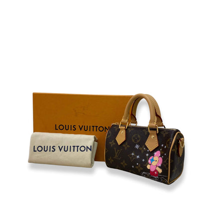 BOLSO LOUIS VUITTON NANO SPEEDY VIVIENNE MONOGRAMA