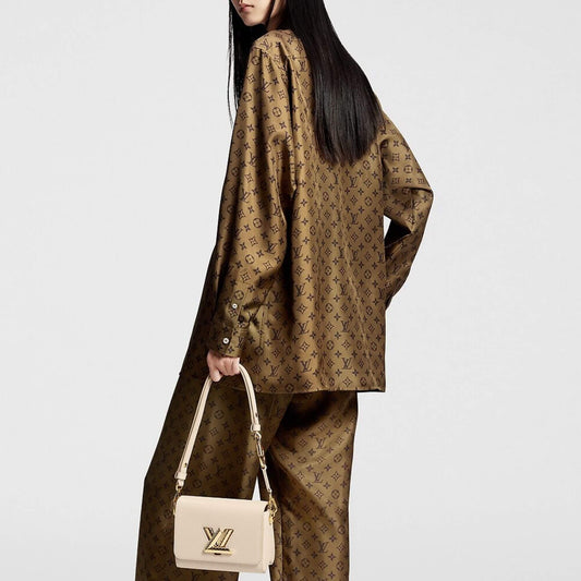 LOUIS VUITTON MONGRAM PRINTED PAJAMA SHIRT