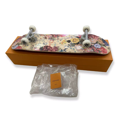 LOUIS VUITTON LV FLOWER SKATEBOARD