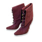 MANOLO BLAHNIK FUCHSIA BOOTS