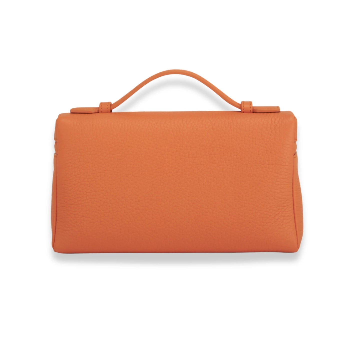 LORO PIANA CINNAMON ORANGE EXTRA POCKET POUCH