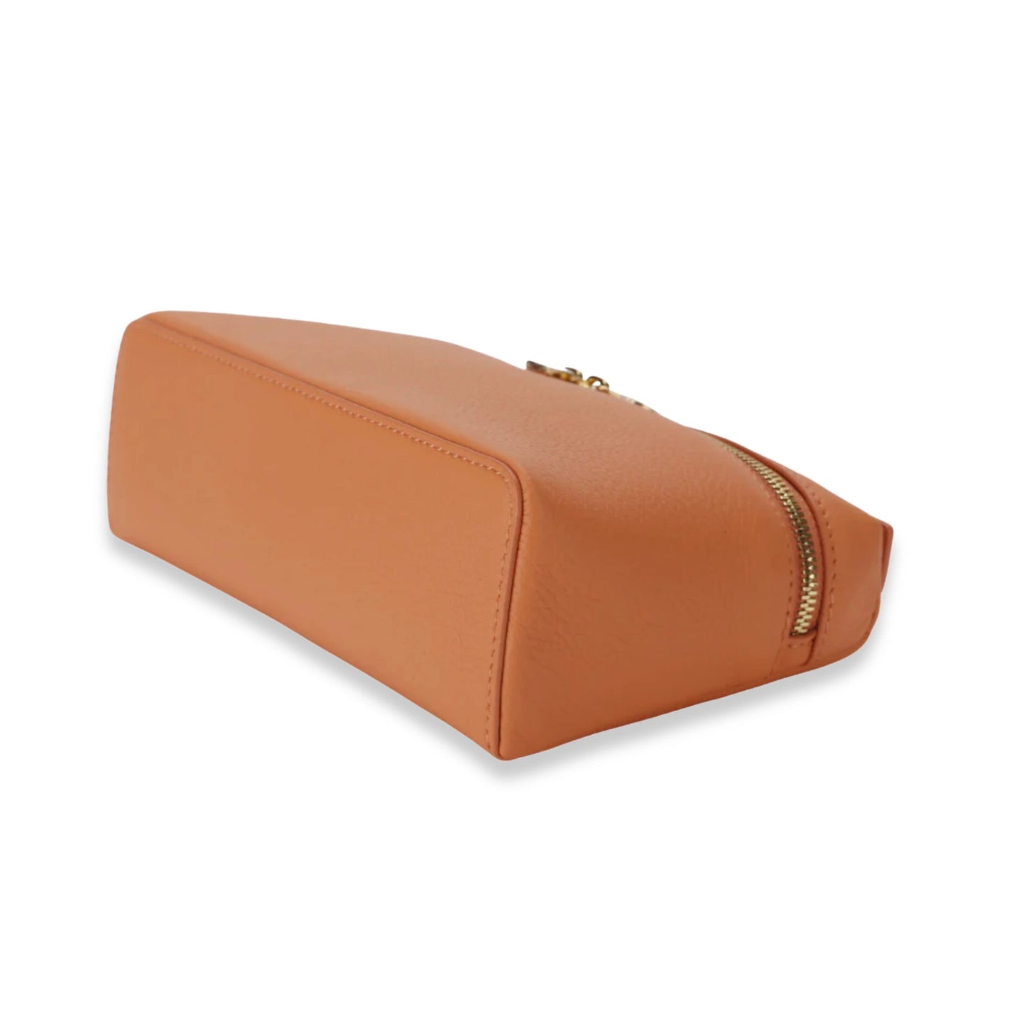 LORO PIANA CINNAMON ORANGE EXTRA POCKET POUCH