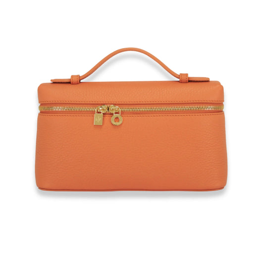 Loro Piana BOLSA EXTRA DE BOLSILLO PIANA CANELA NARANJA