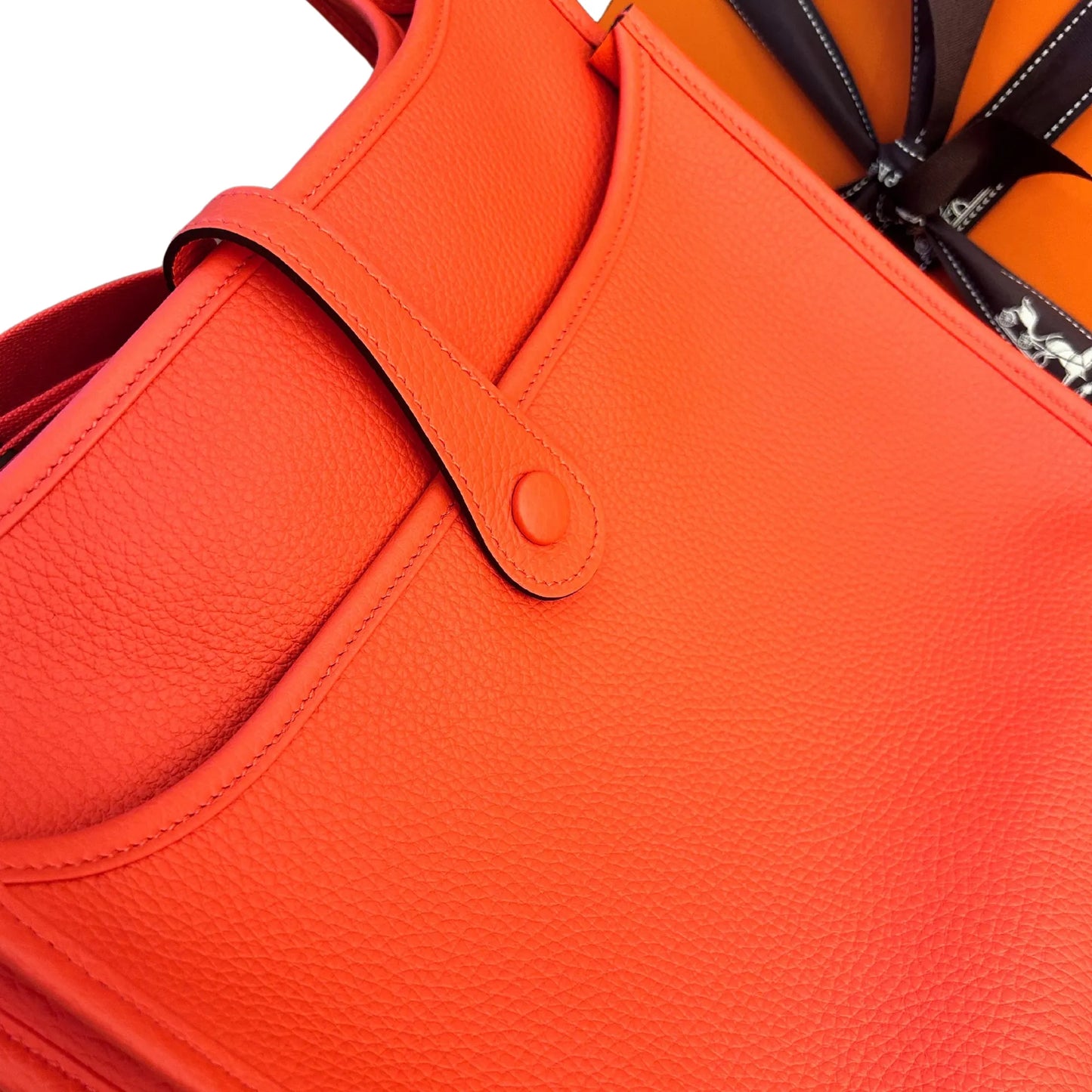 HERMÈS EVELYNE III 29 ORANGE FIELD