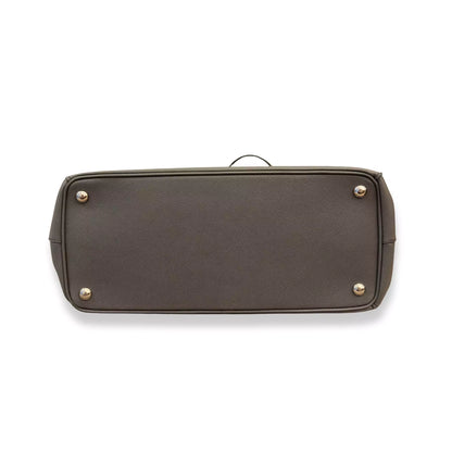 BOLSO GALLERIA DE PIEL GRIS DE Prada