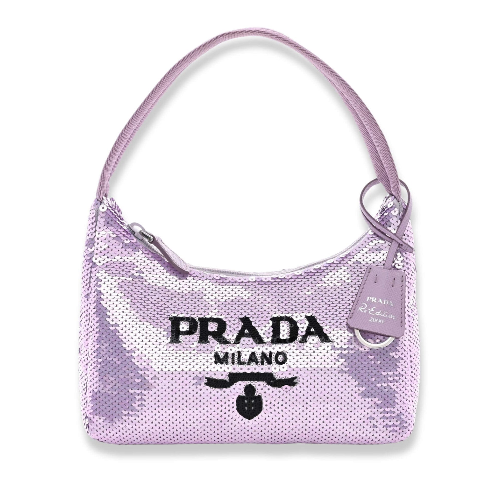 Prada Nylon Sparkly Prada Bag Sequin Bag Prada Cross Body Bag Dupe