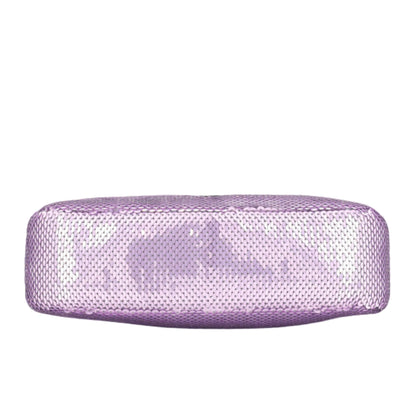 Bolso Prada con lentejuelas moradas, mini edición 2000