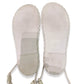 VALENTINO WHITE LEATHER ROMAN SANDALS