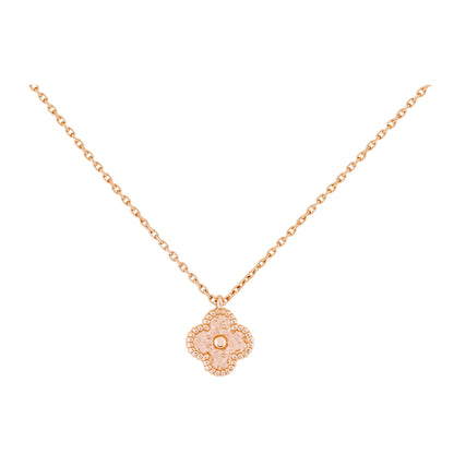 VAN CLEEF & ARPELS SWEET ALHAMBRA NECKLACE
