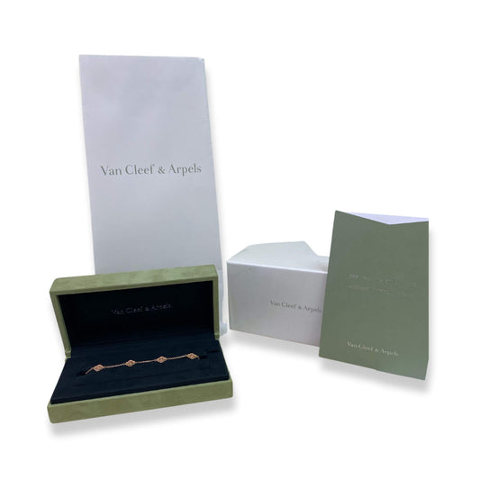 VAN CLEEF & ARPELS SWEET ALHAMBRA BRACELET 6 MOTIFS