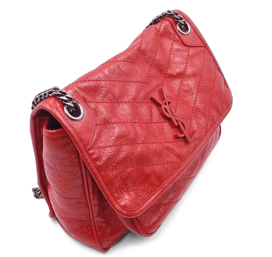 SAINT LAURENT NIKI BABY RED BAG