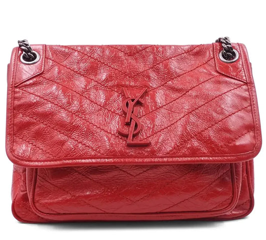 SAINT LAURENT NIKI BABY RED BAG