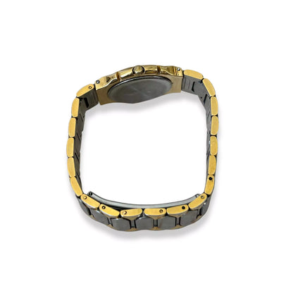 RELOJ DE ACERO INOXIDABLE Y ORO DE Yves Saint Laurent