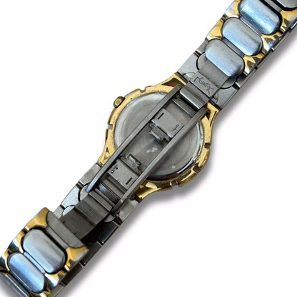 RELOJ DE ACERO INOXIDABLE Y ORO DE Yves Saint Laurent