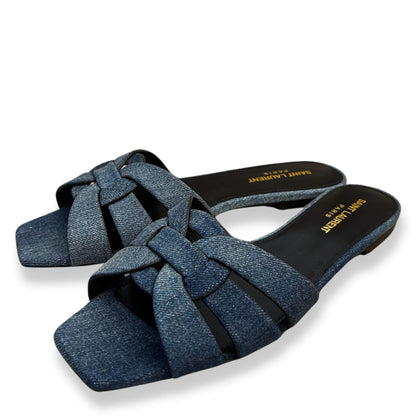 Sandalias vaqueras sin cordones de Yves Saint Laurent