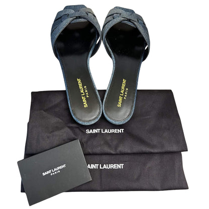 Sandalias vaqueras sin cordones de Yves Saint Laurent