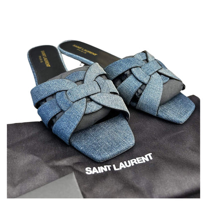 Sandalias vaqueras sin cordones de Yves Saint Laurent
