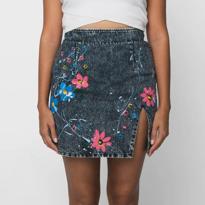 FALDA VAQUERA MIU MIU