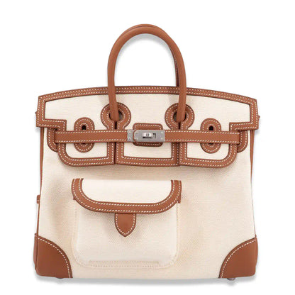 HERMÈS BIRKIN CARGO 25 GOLD SWIFT BAG