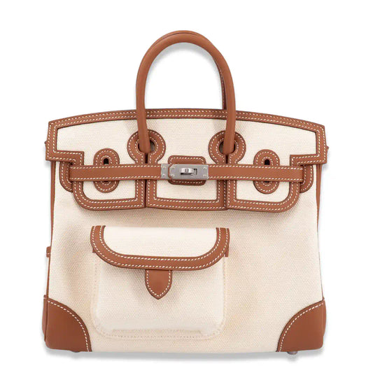 HERMÈS BIRKIN CARGO 25 GOLD SWIFT BAG