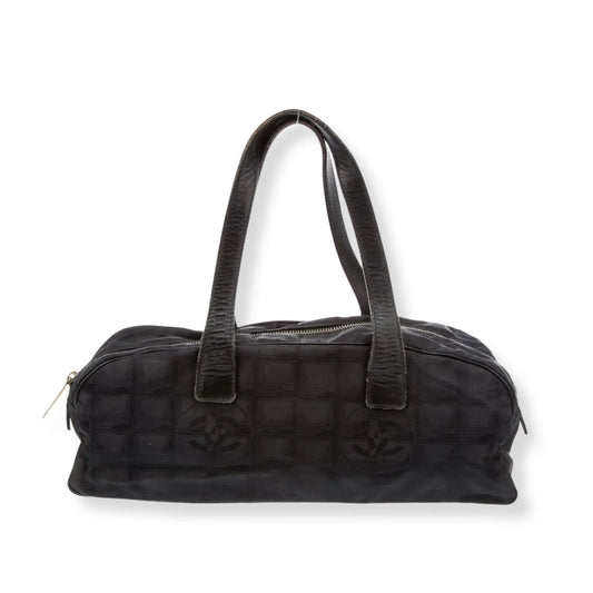CHANEL BOWLING BLACK BAG