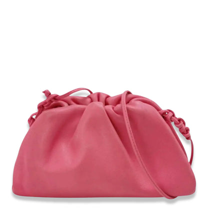 BOTTEGA VENETA PINK MINI POUCH BAG