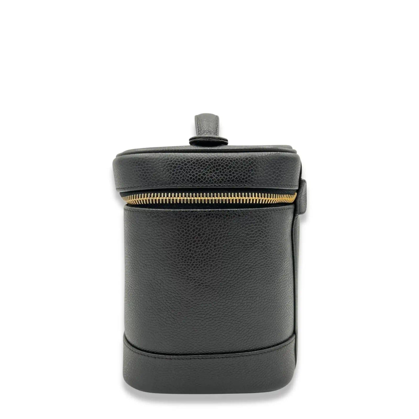 CHANEL BLACK CAVIAR VANITY BAG