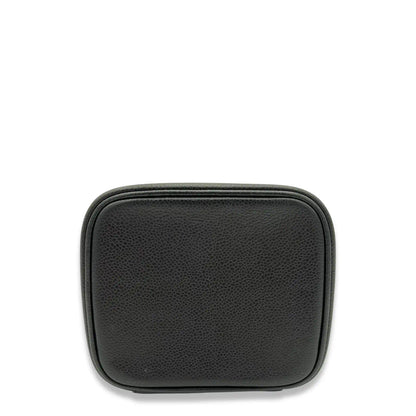 CHANEL BLACK CAVIAR VANITY BAG