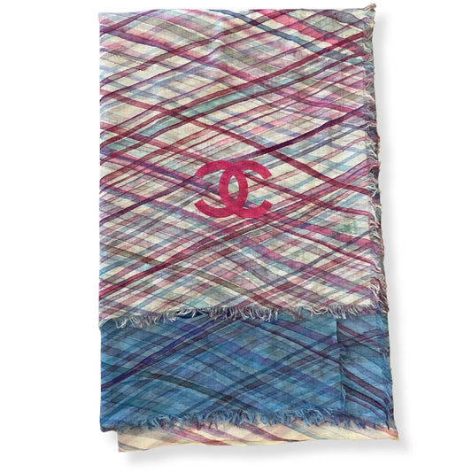 CHANEL CASHMERE CC SCARF