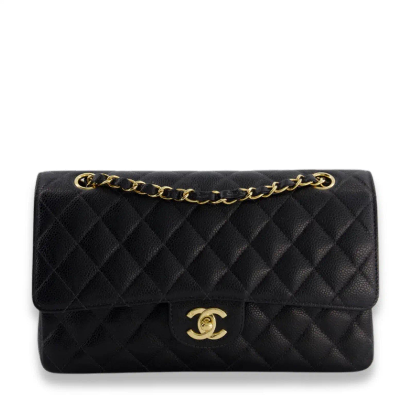 CHANEL BLACK CLASSIC FLAP BAG