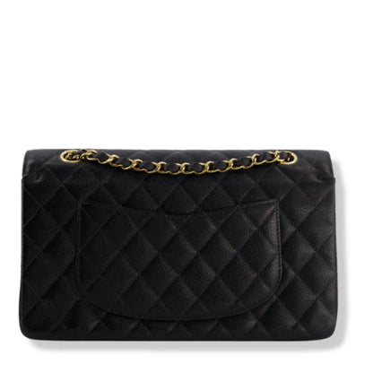 CHANEL BLACK CLASSIC FLAP BAG