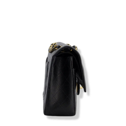 CHANEL BLACK CLASSIC FLAP BAG