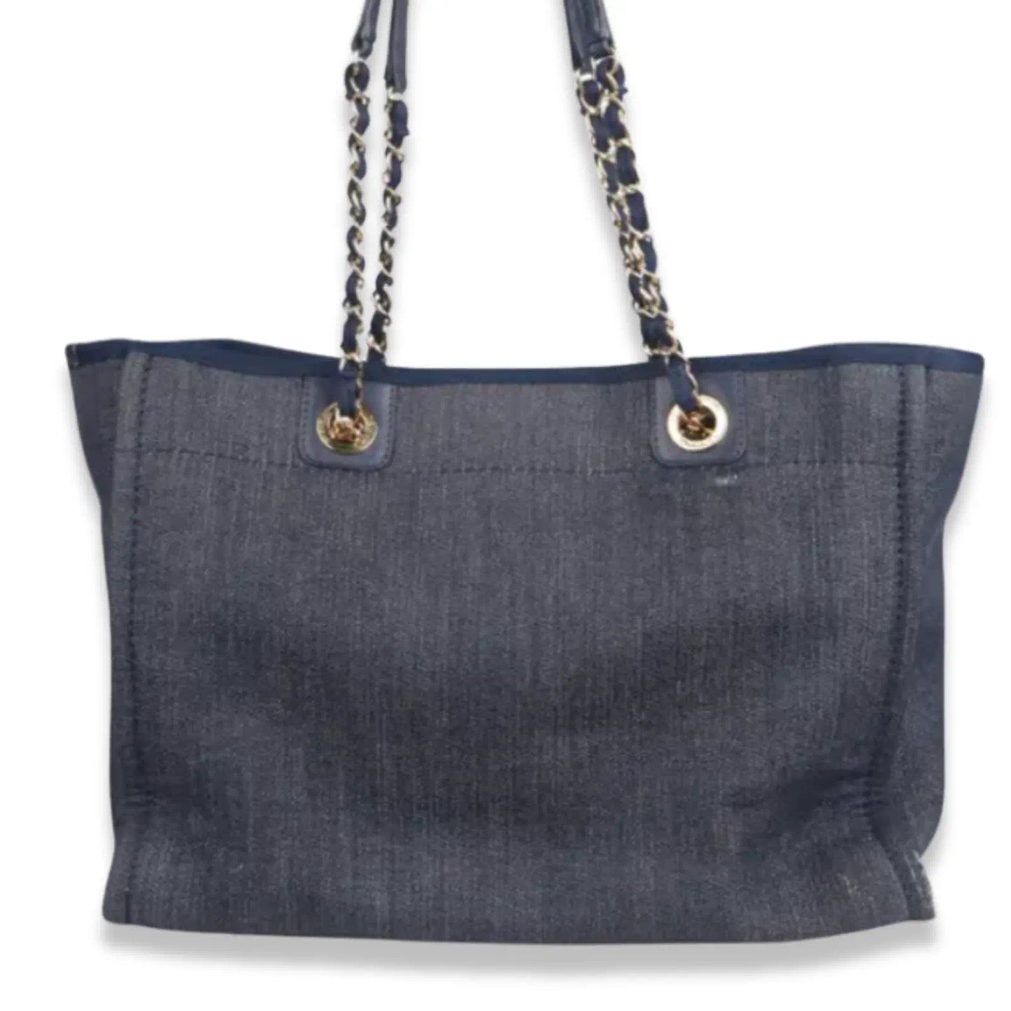 CHANEL DENIM DEAUVILLE BAG