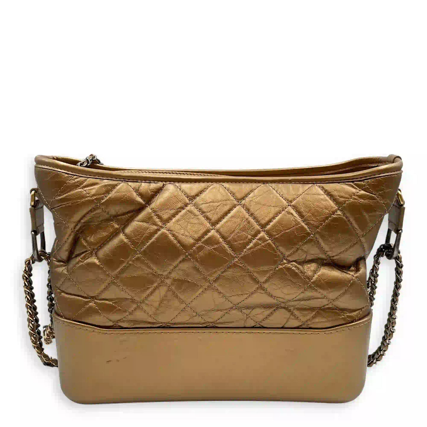 CHANEL GOLD MEDIUM GABRIELLE BAG