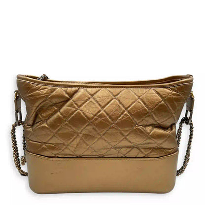 CHANEL GOLD MEDIUM GABRIELLE BAG