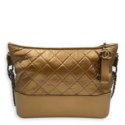 CHANEL GOLD MEDIUM GABRIELLE BAG