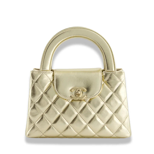 CHANEL GOLD MINI KELLY BAG