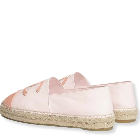 ALPARGATAS CHANEL DE PIEL DE CORDERO ROSA