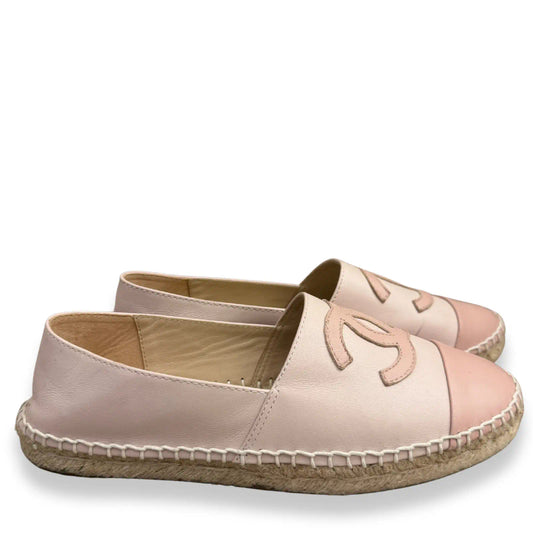 CHANEL PINK ESPADRILLES