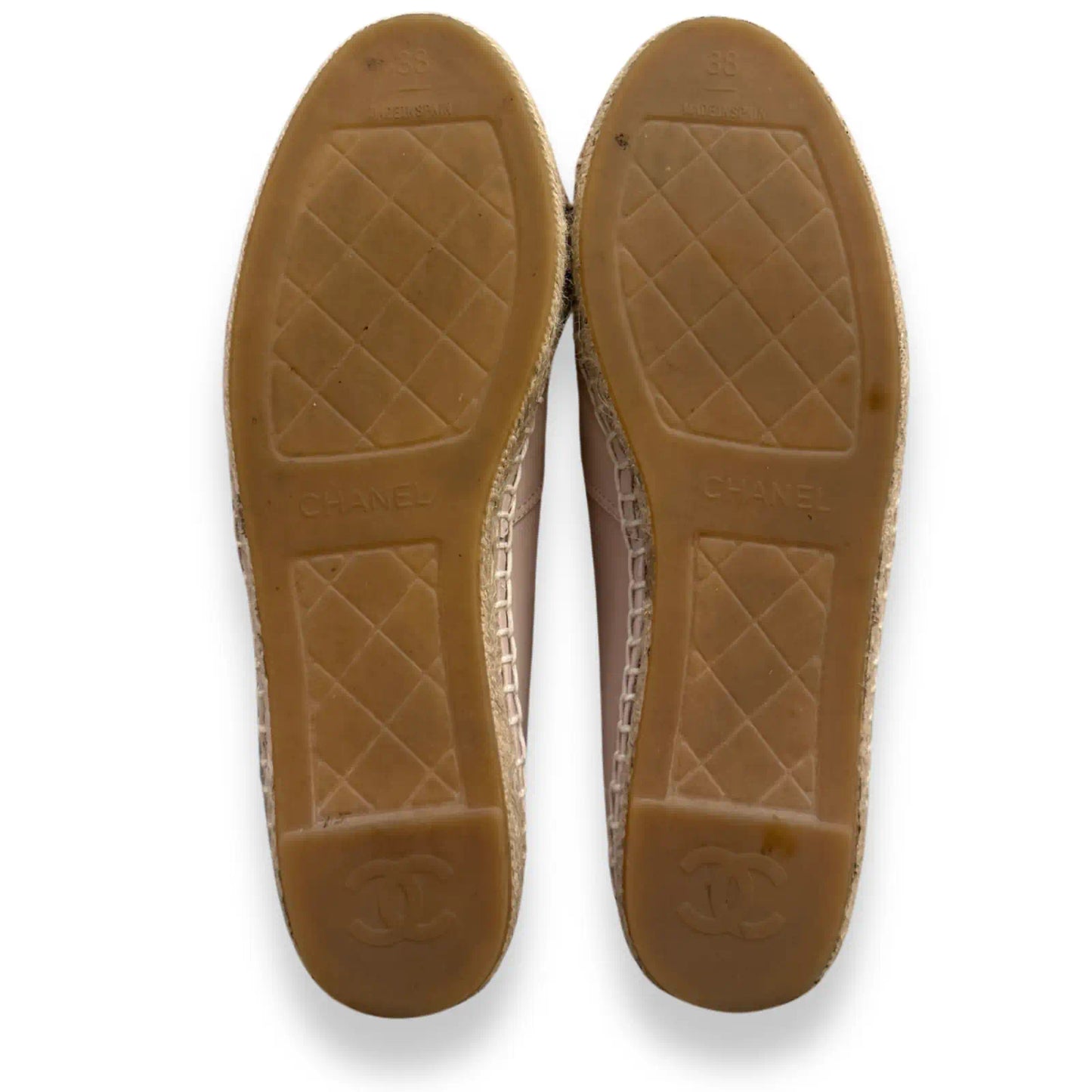 CHANEL PINK ESPADRILLES
