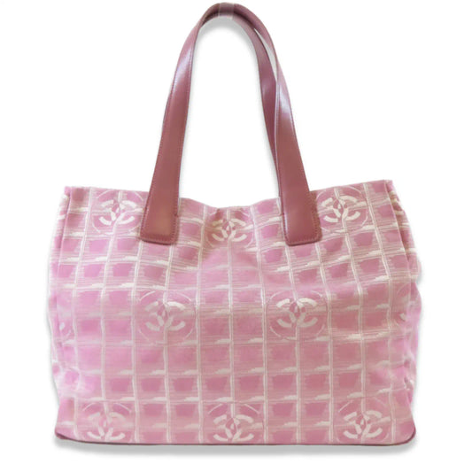 CHANEL TRAVEL TOTE PINK BAG