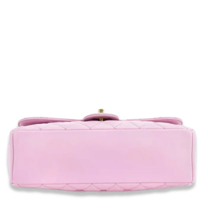 CHANEL PINK TIMELESS CLASSIC FLAP BAG