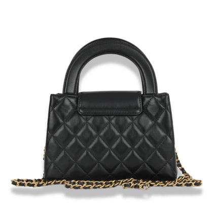 CHANEL BLACK SMALL KELLY RE-EDITION BAG