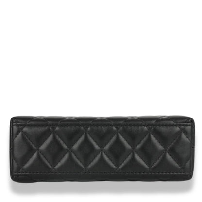 CHANEL BLACK SMALL KELLY RE-EDITION BAG
