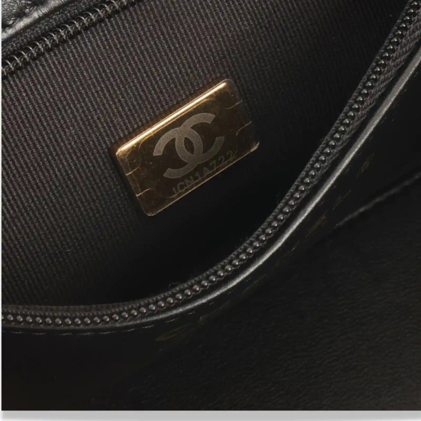 CHANEL BLACK SMALL KELLY RE-EDITION BAG